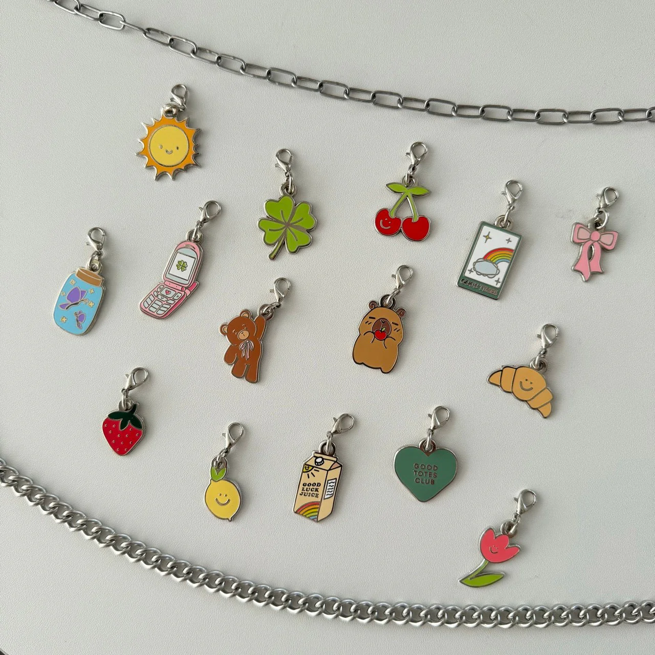 Bag Charm (Red Strawberry) - Image 2