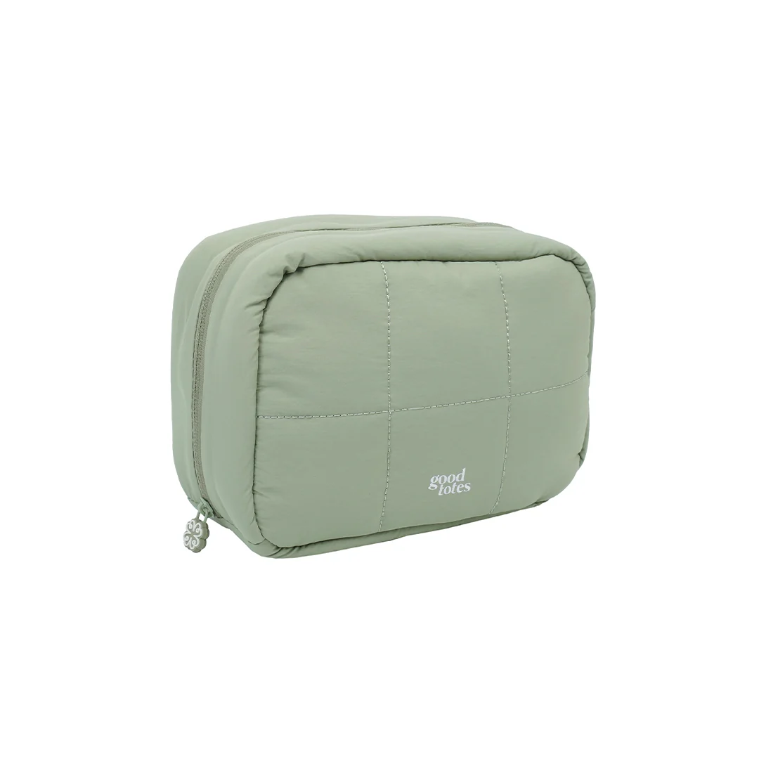 Jumbo Bread Puffer Pouch (Sage) - Image 6