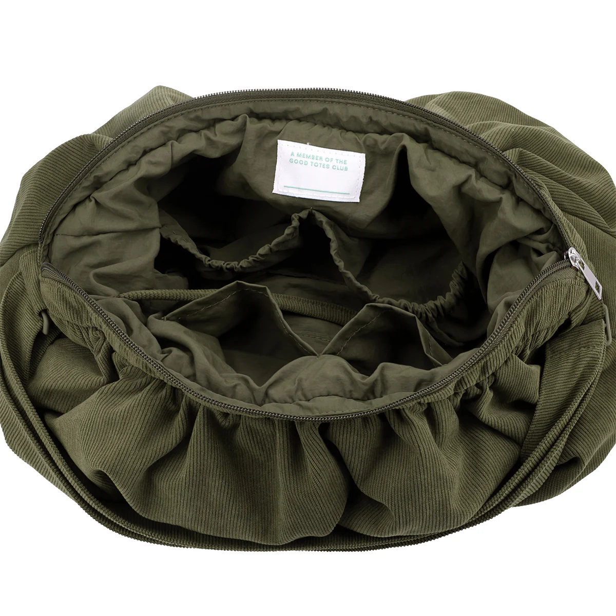 Large Croissant Sling (Corduroy Olive) - Image 9