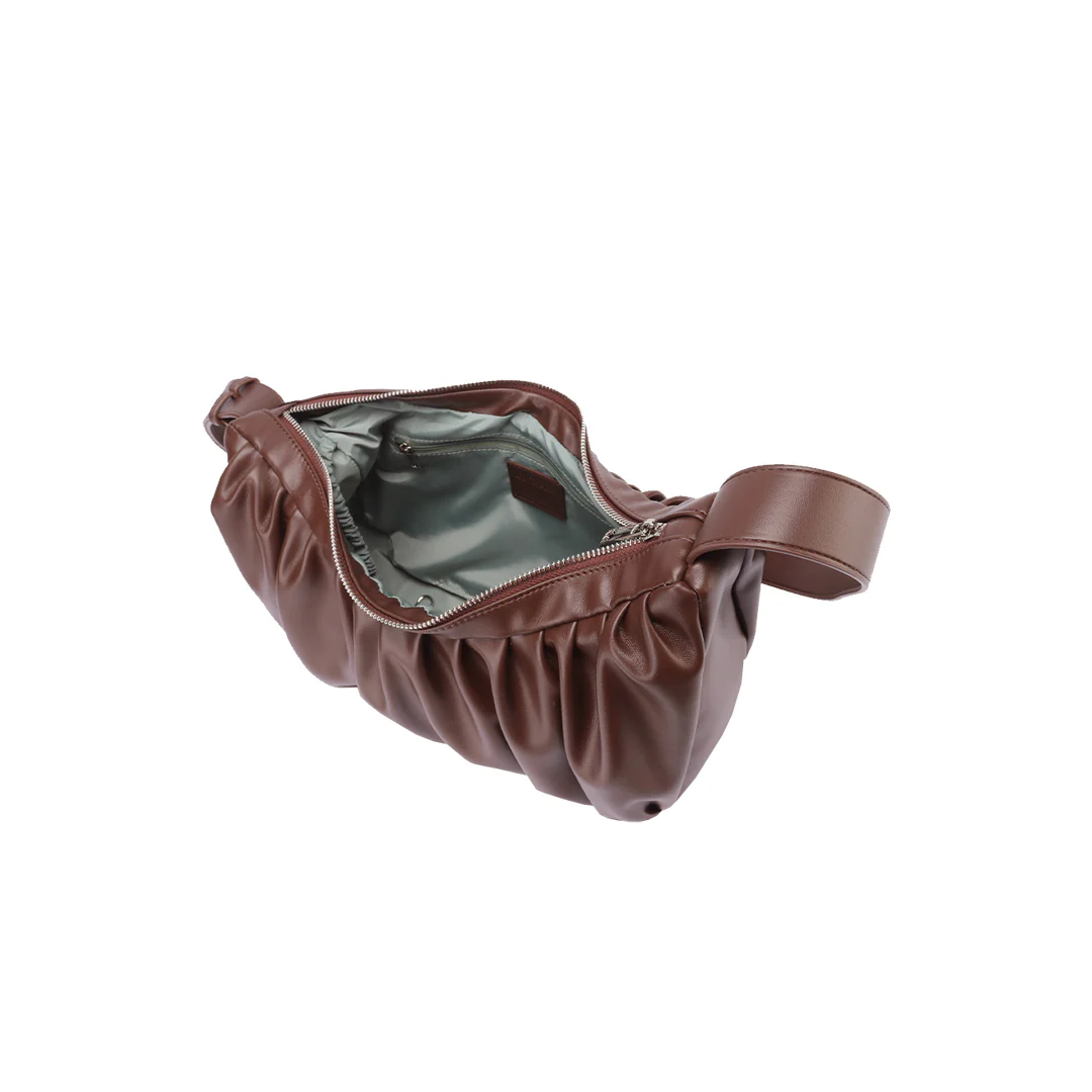 Leather Croissant Sling (Espresso) - Image 12