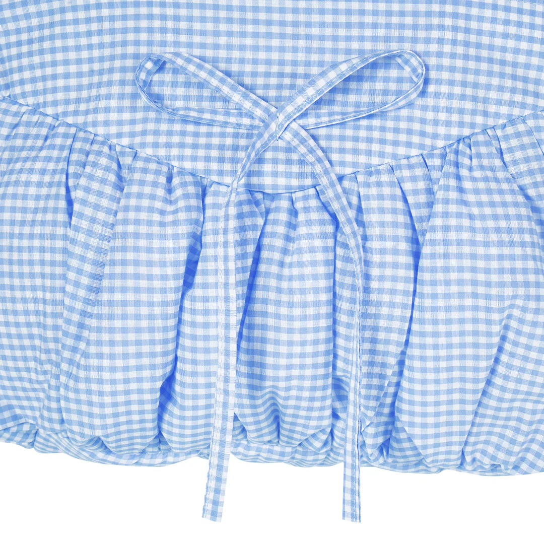 Mini Soufflé Tote (Blue Gingham) - Image 14