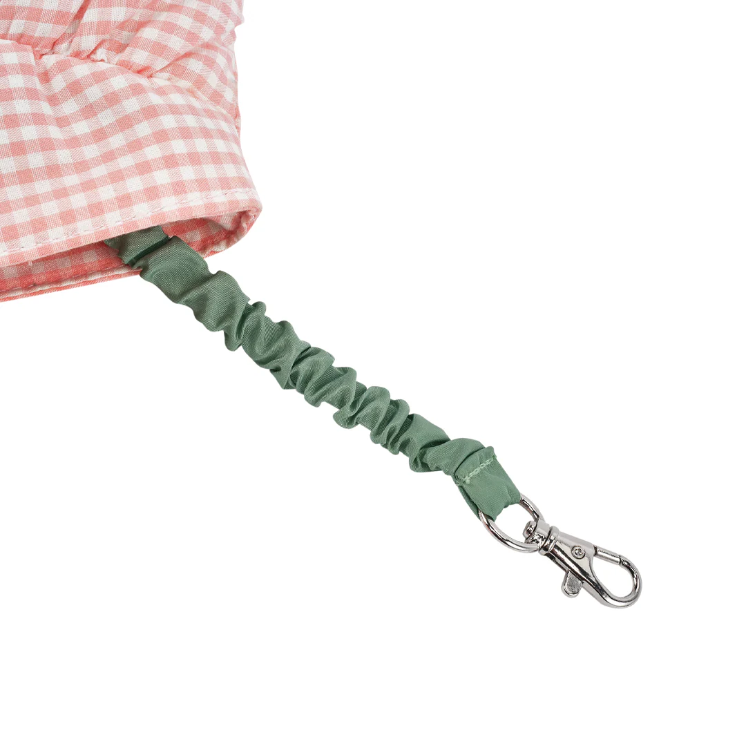 Mini Soufflé Tote (Pink Gingham) - Image 15