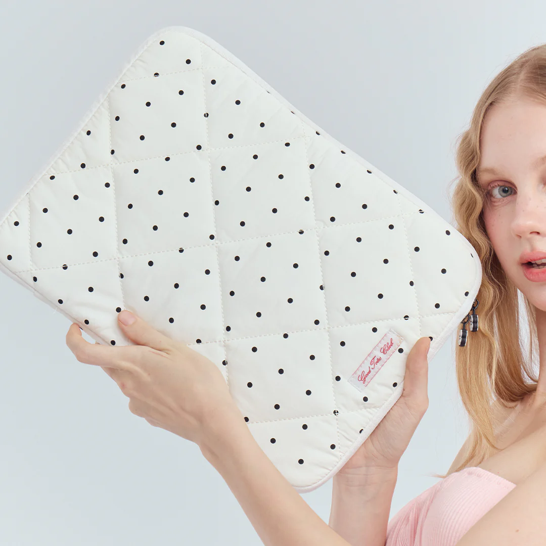 Pillow Laptop Sleeve (Polka Dot) - Image 8